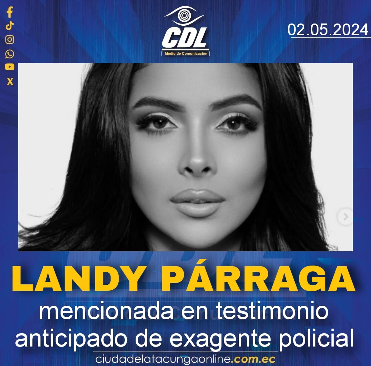 Caso Metástasis: Landy Párraga mencionada en testimonio anticipado de exagente policial