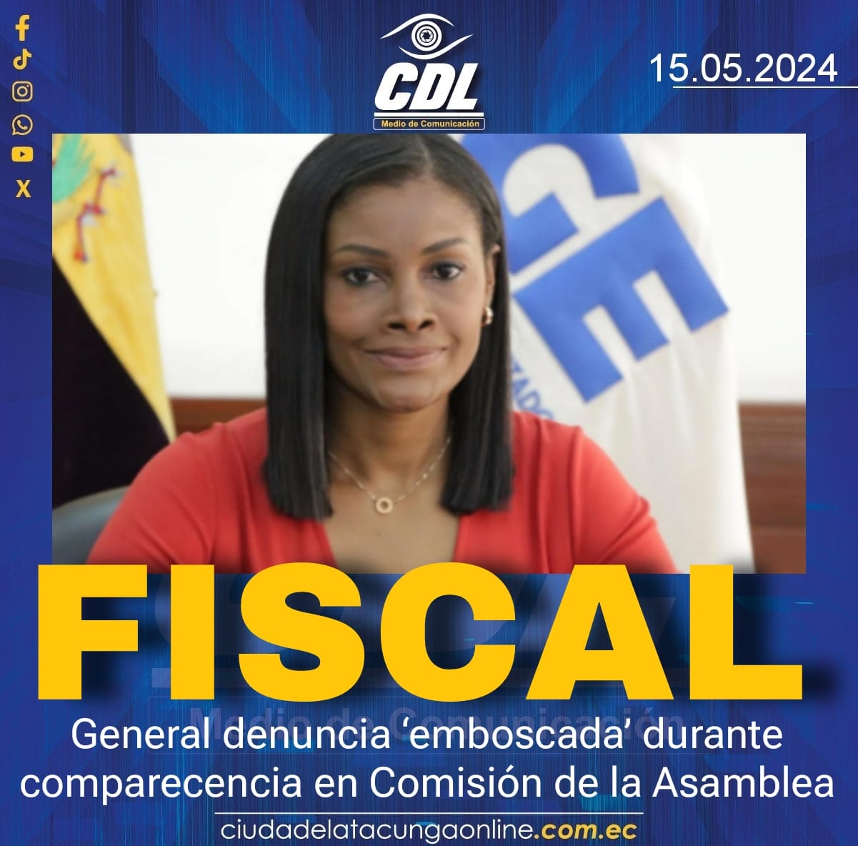 Fiscal General denuncia ‘emboscada’ durante comparecencia en Comisión de la Asamblea