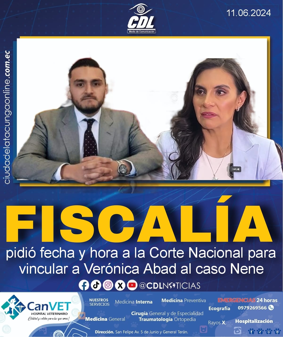 La Fiscalía pidió fecha y hora a la Corte Nacional para vincular a Verónica Abad al caso Nene
