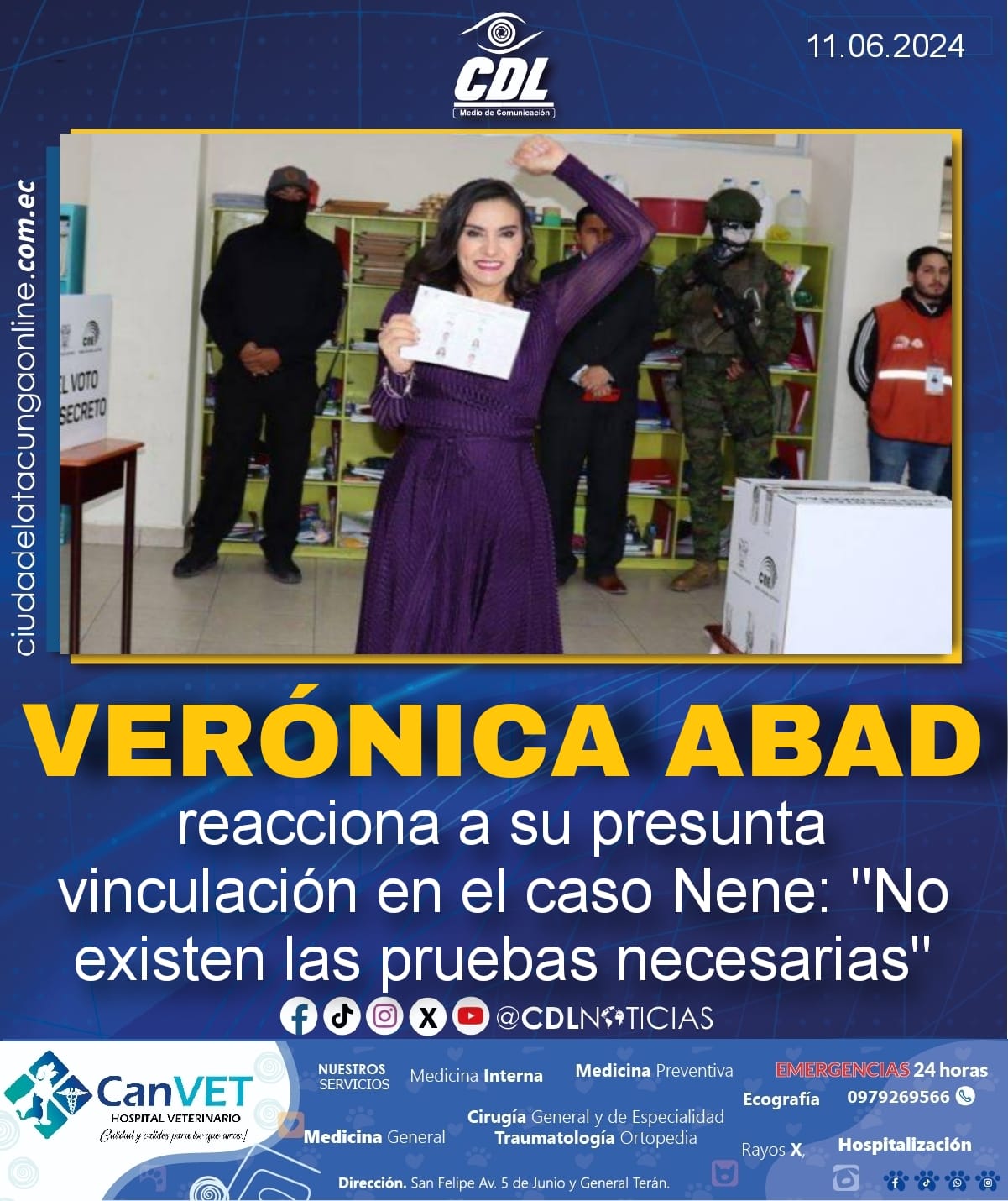 Verónica Abad reacciona a su presunta vinculación en el caso Nene: «No existen las pruebas necesarias»