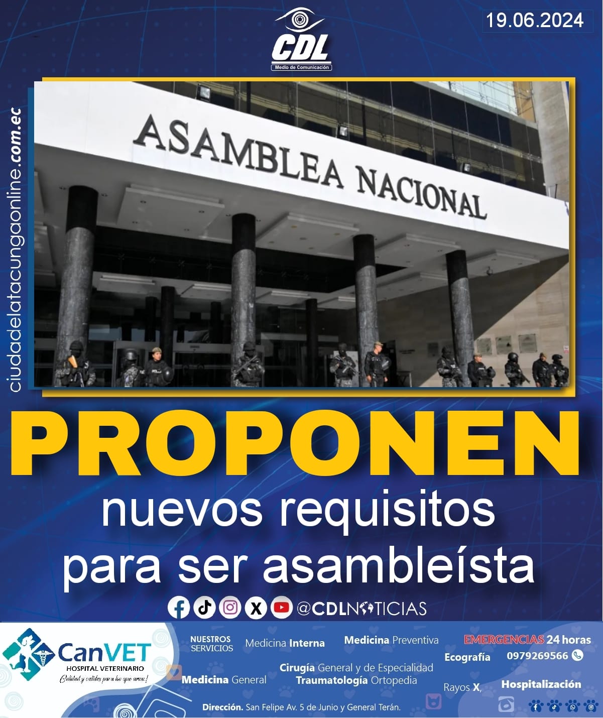 Proponen nuevos requisitos para ser asambleísta