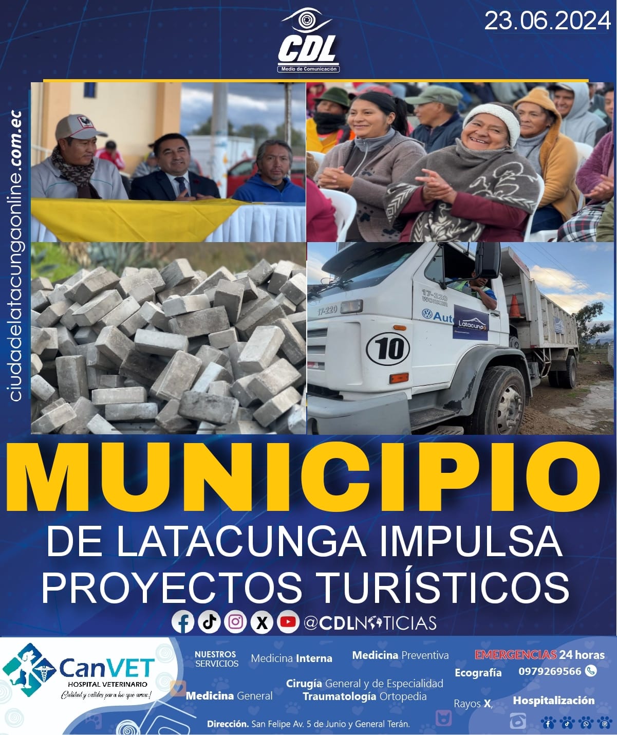 MUNICIPIO DE LATACUNGA IMPULSA PROYECTOS TURÍSTICOS