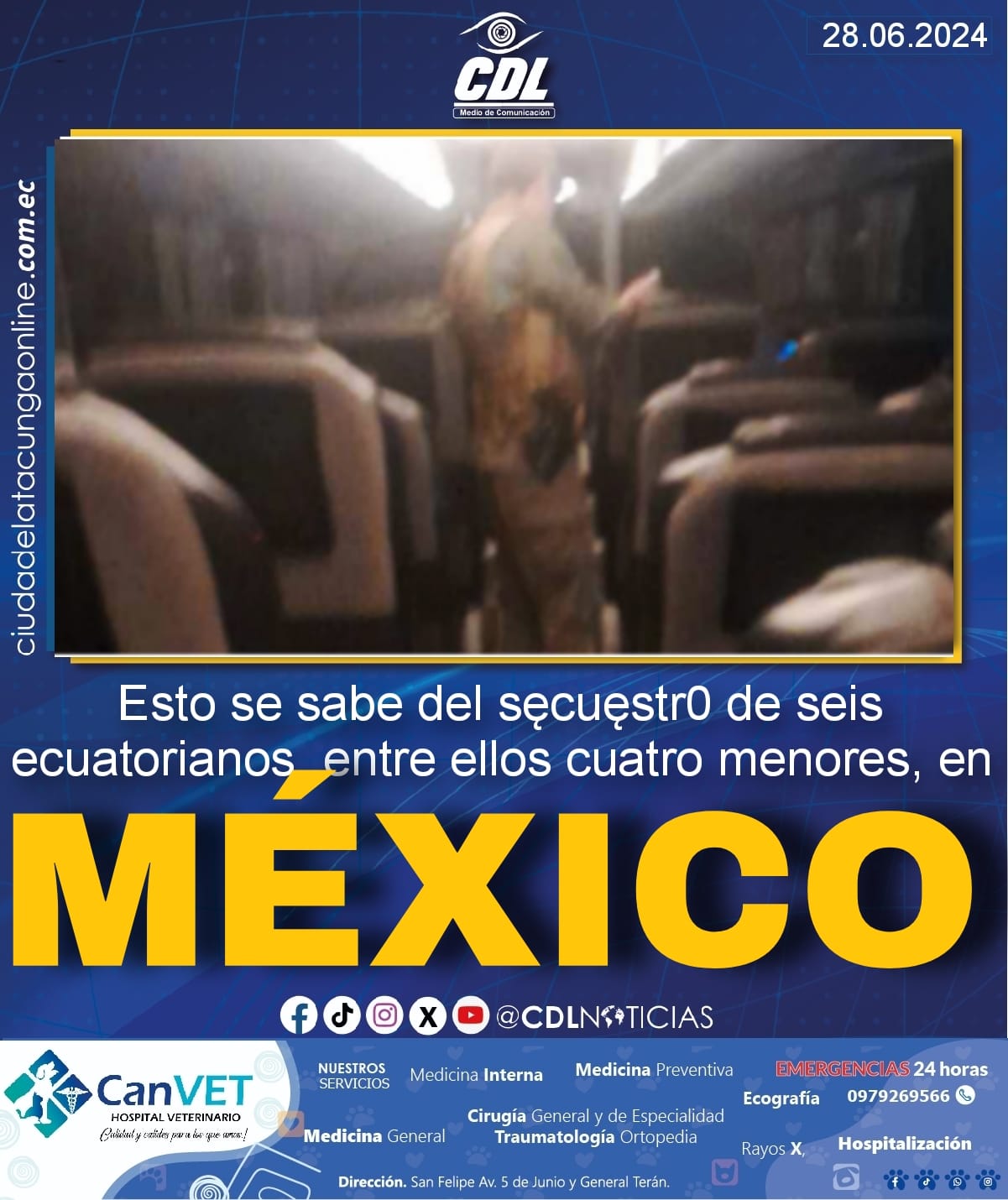 Esto se sabe del sęcuęstr0 de seis ecuatorianos, entre ellos cuatro menores, en México