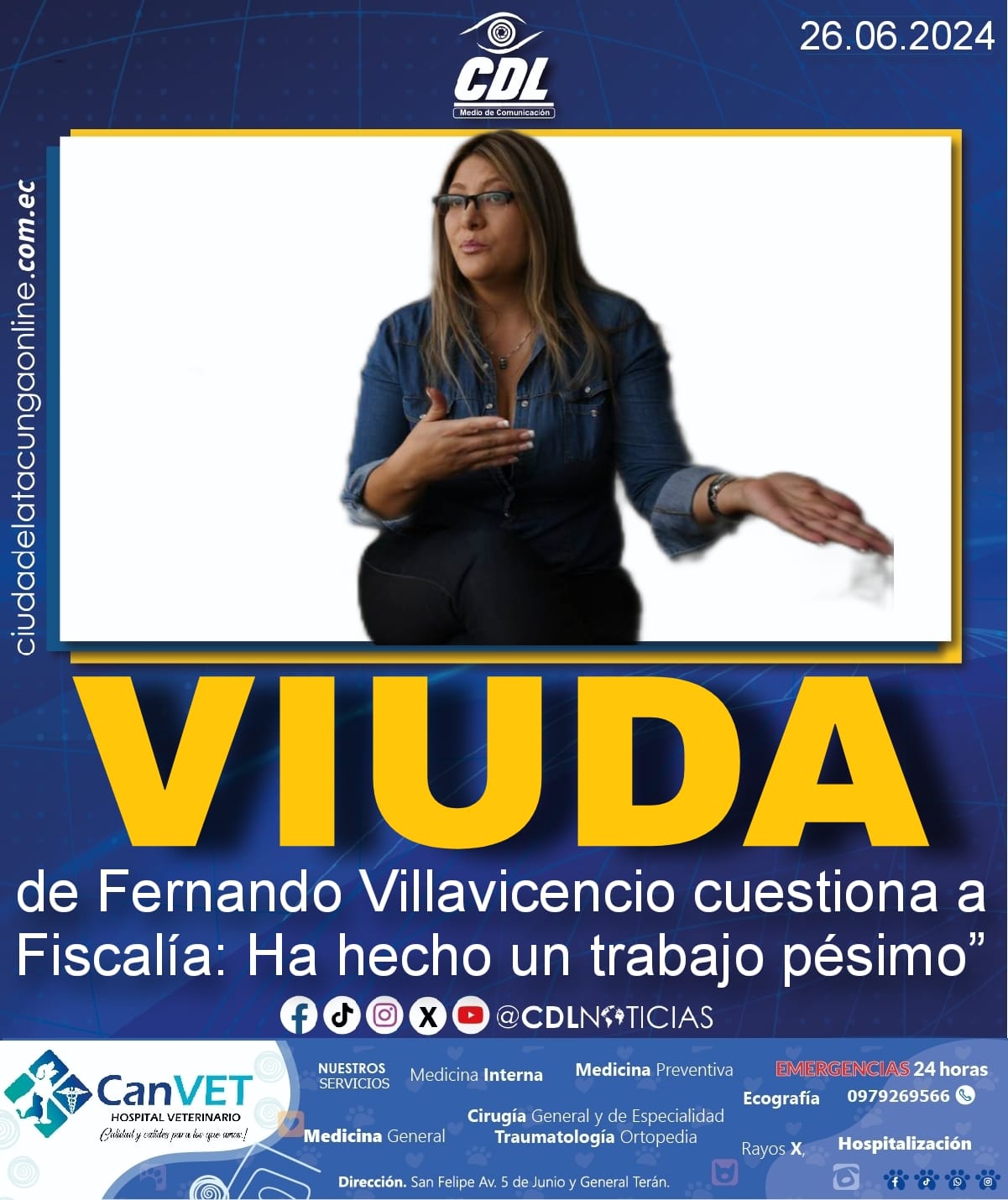 Viuda de Fernando Villavicencio cuestiona a Fiscalía: Ha hecho un trabajo pésimo”