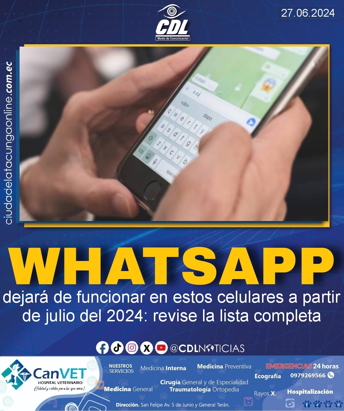 WhatsApp dejará de funcionar en estos celulares a partir de julio del 2024: revise la lista completa