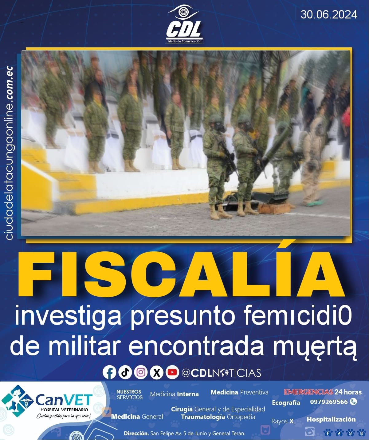 Fiscalía investiga presunto femicidio de militar encontrada muerta