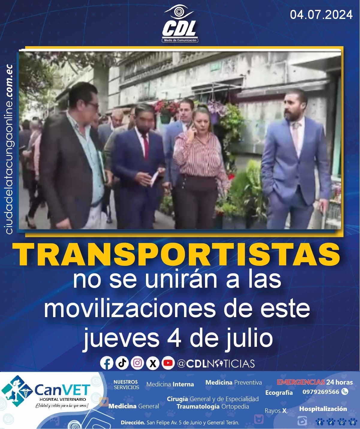 Los transportistas no se unirán a las movilizaciones de este jueves 4 de julio
