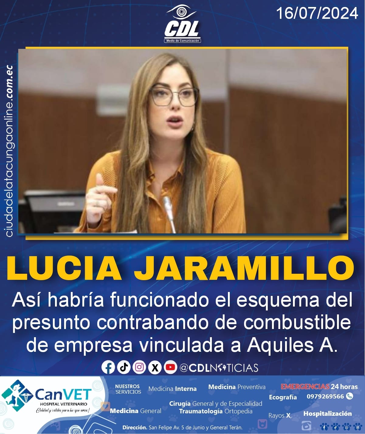 Lucía Jaramillo: Así habría funcionado el esquema del presunto contrabando de combustible de empresa vinculada a Aquiles A.