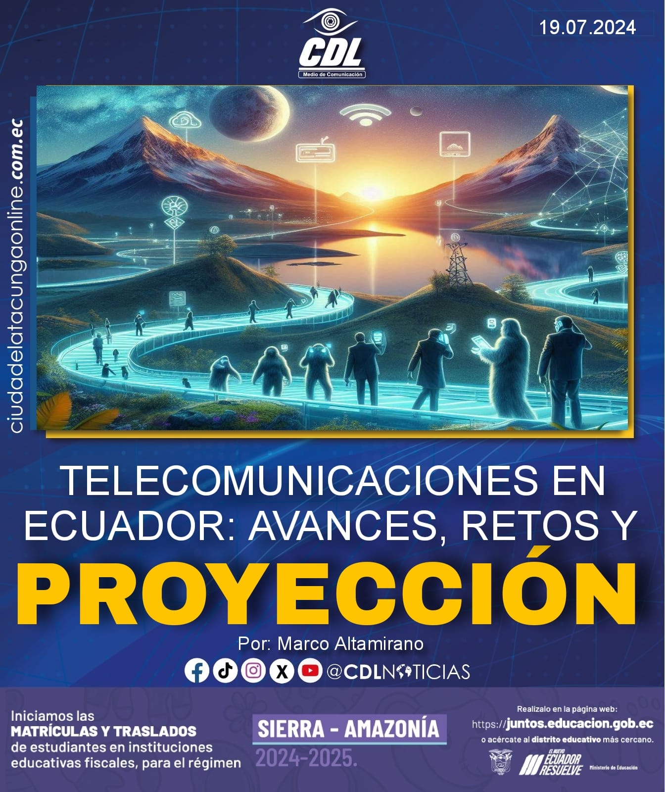 TELECOMUNICACIONES EN ECUADOR: AVANCES, RETOS Y PROYECCIÓN
