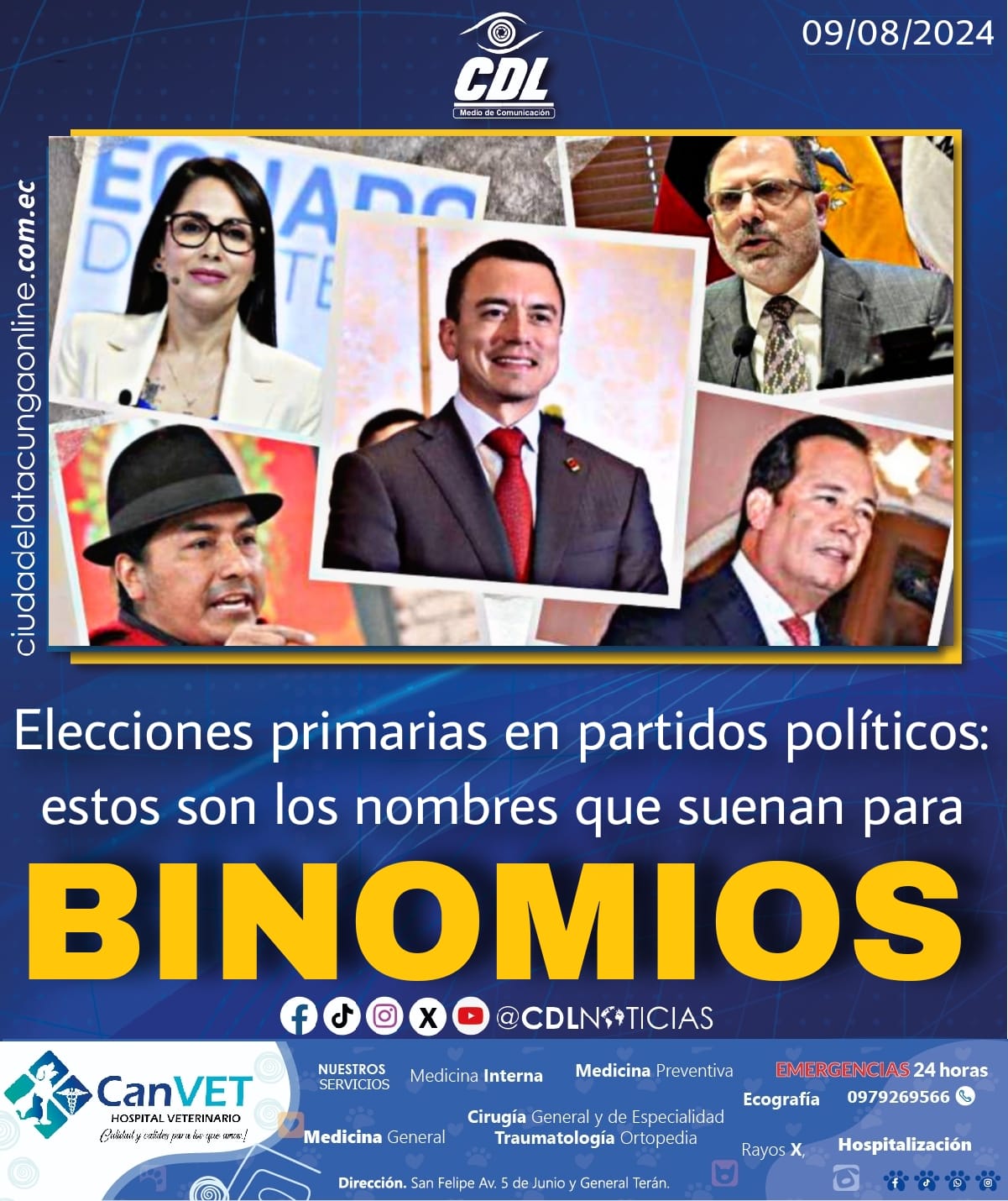 Elecciones primarias en partidos políticos: estos son los nombres que suenan para binomios