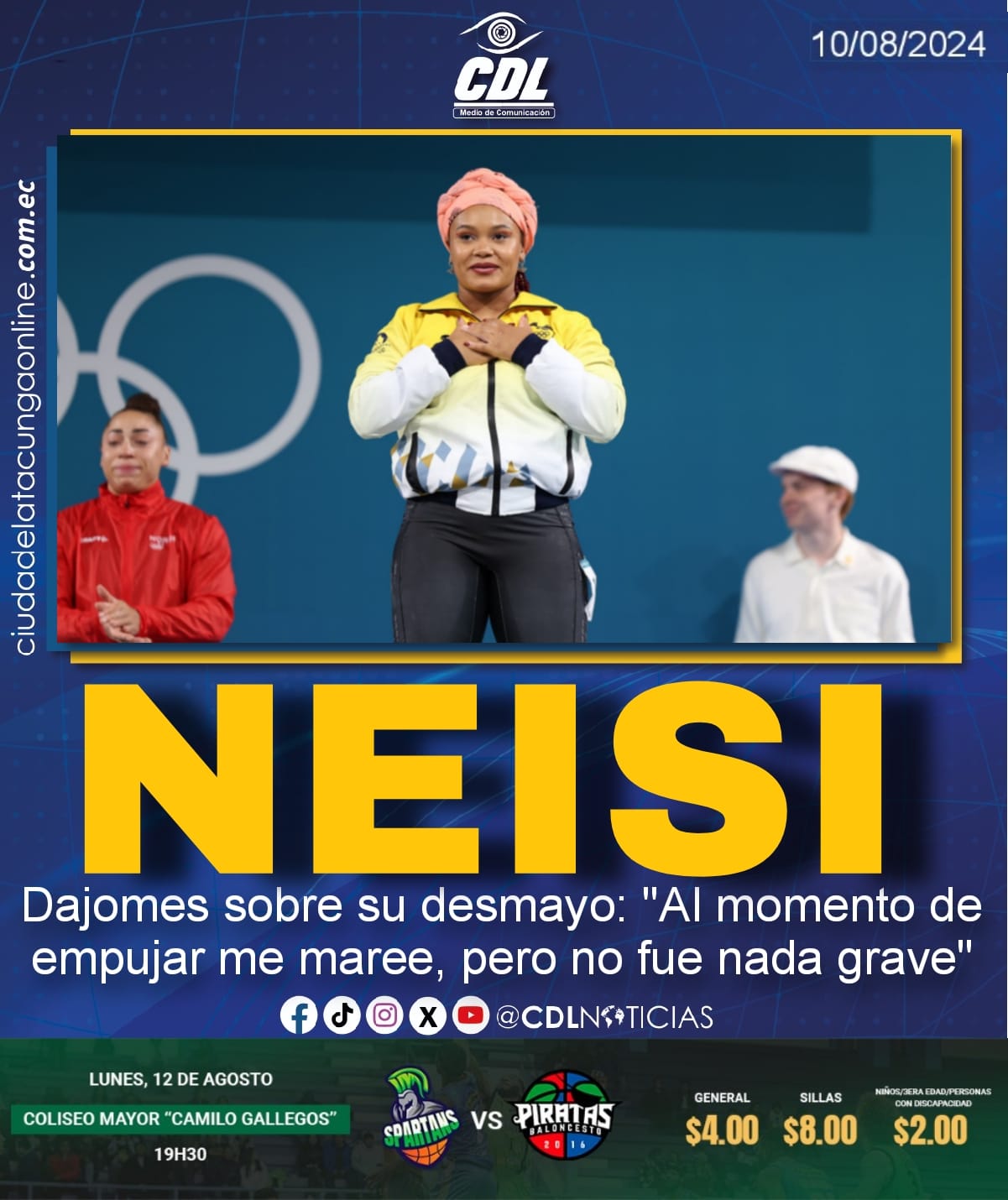 Neisi Dajomes sobre su desmayo: «Al momento de empujar me maree, pero no fue nada grave»