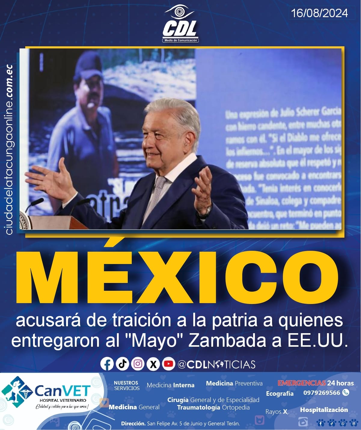 México acusará de traición a la patria a quienes entregaron al «Mayo» Zambada a EE.UU.