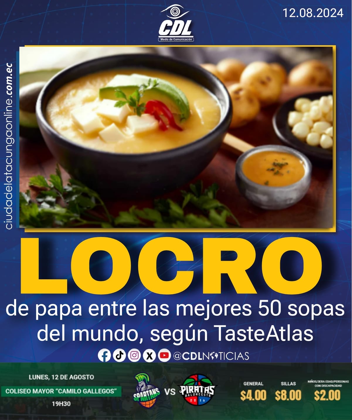 El locro de papa entre las mejores 50 sopas del mundo, según TasteAtlas