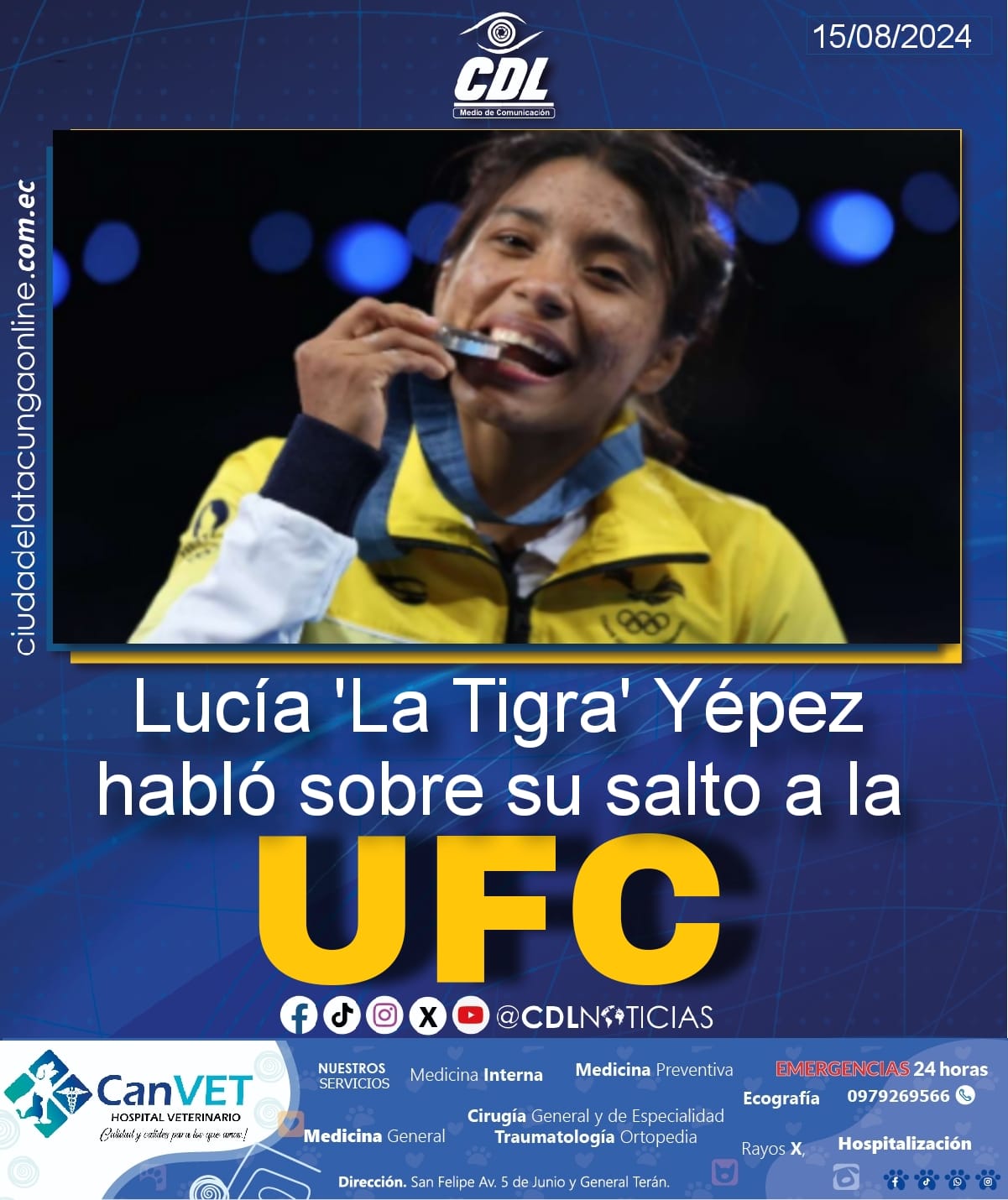 Lucía ‘La Tigra’ Yépez habló sobre su salto a la UFC