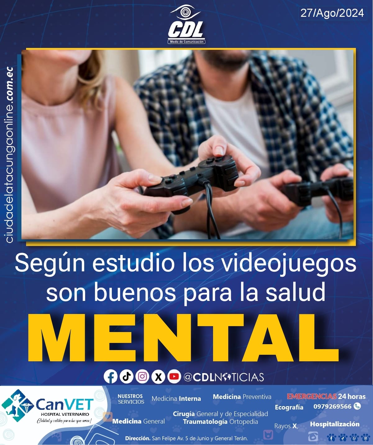 Según estudio los videojuegos son buenos para la salud mental