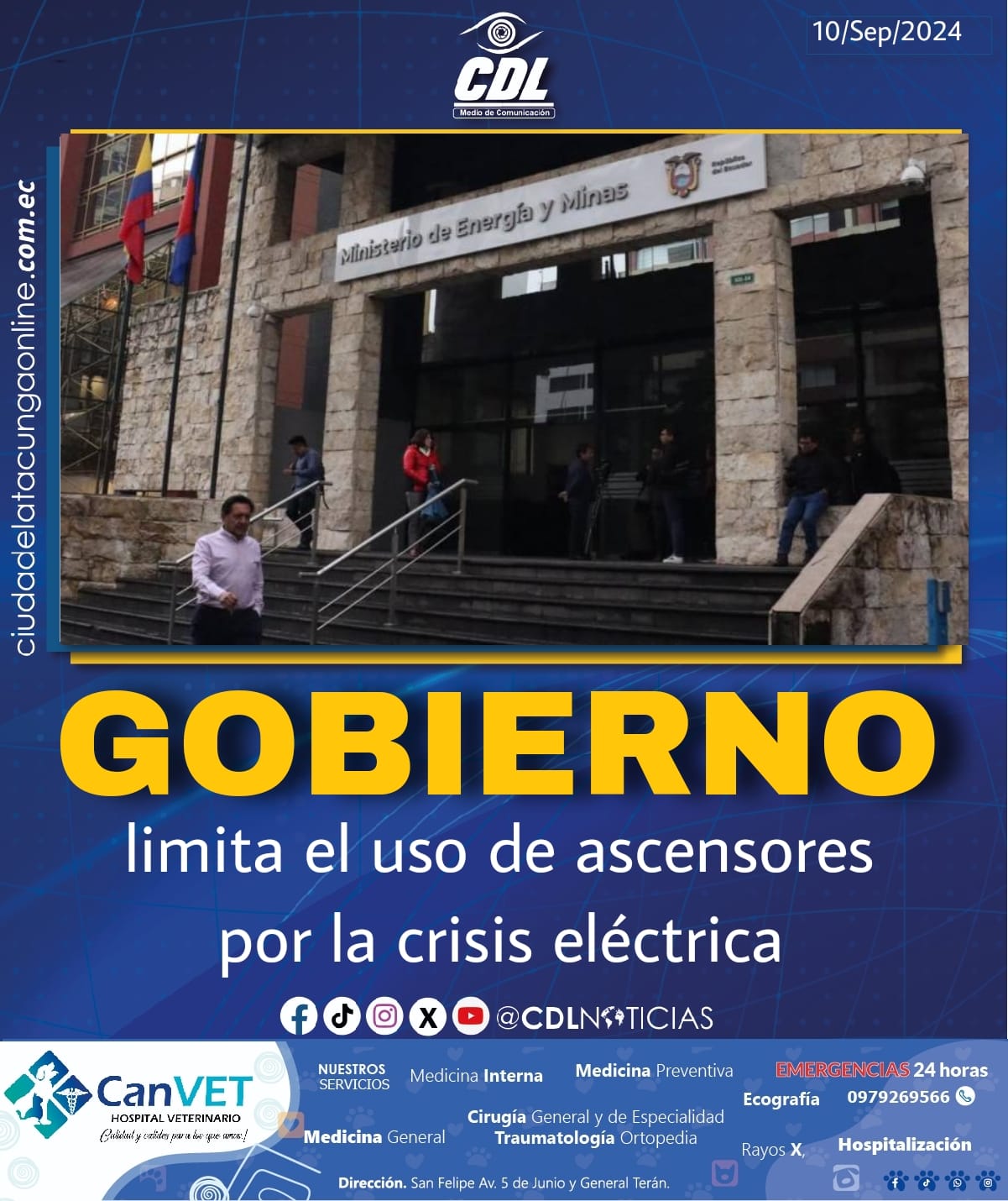 El Gobierno limita el uso de ascensores por la crisis eléctrica