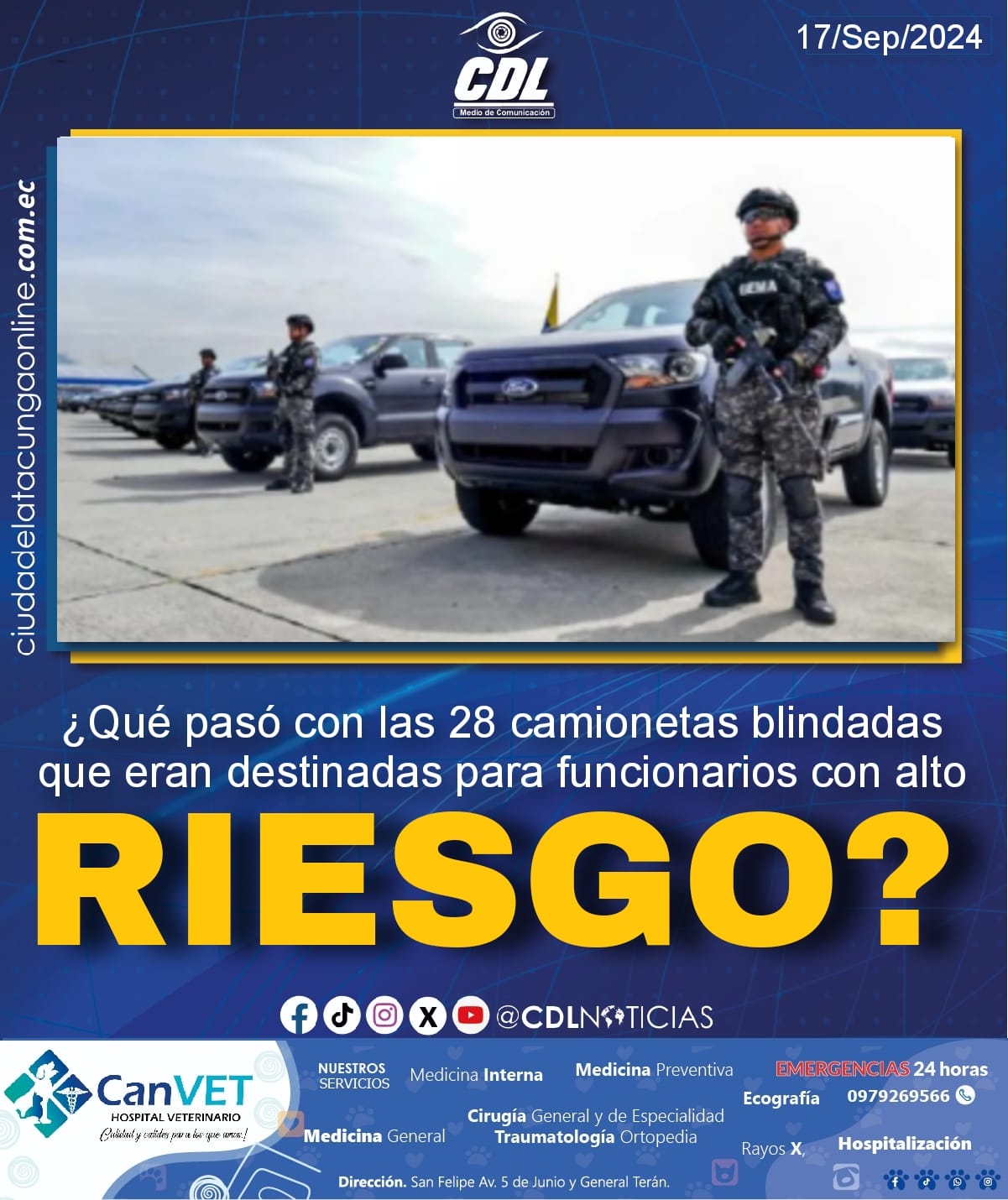 ¿Qué pasó con las 28 camionetas blindadas que eran destinadas para funcionarios con alto riesgo?