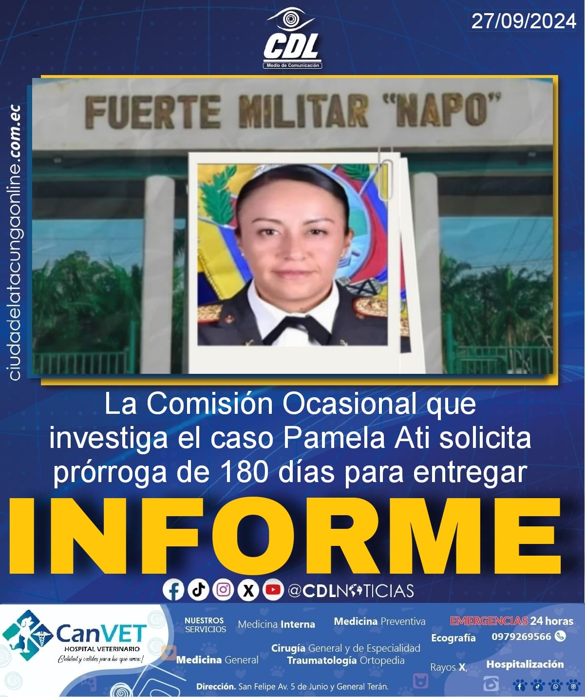 La Comisión Ocasional que investiga el caso Pamela Ati solicita prórroga de 180 días para entregar informe
