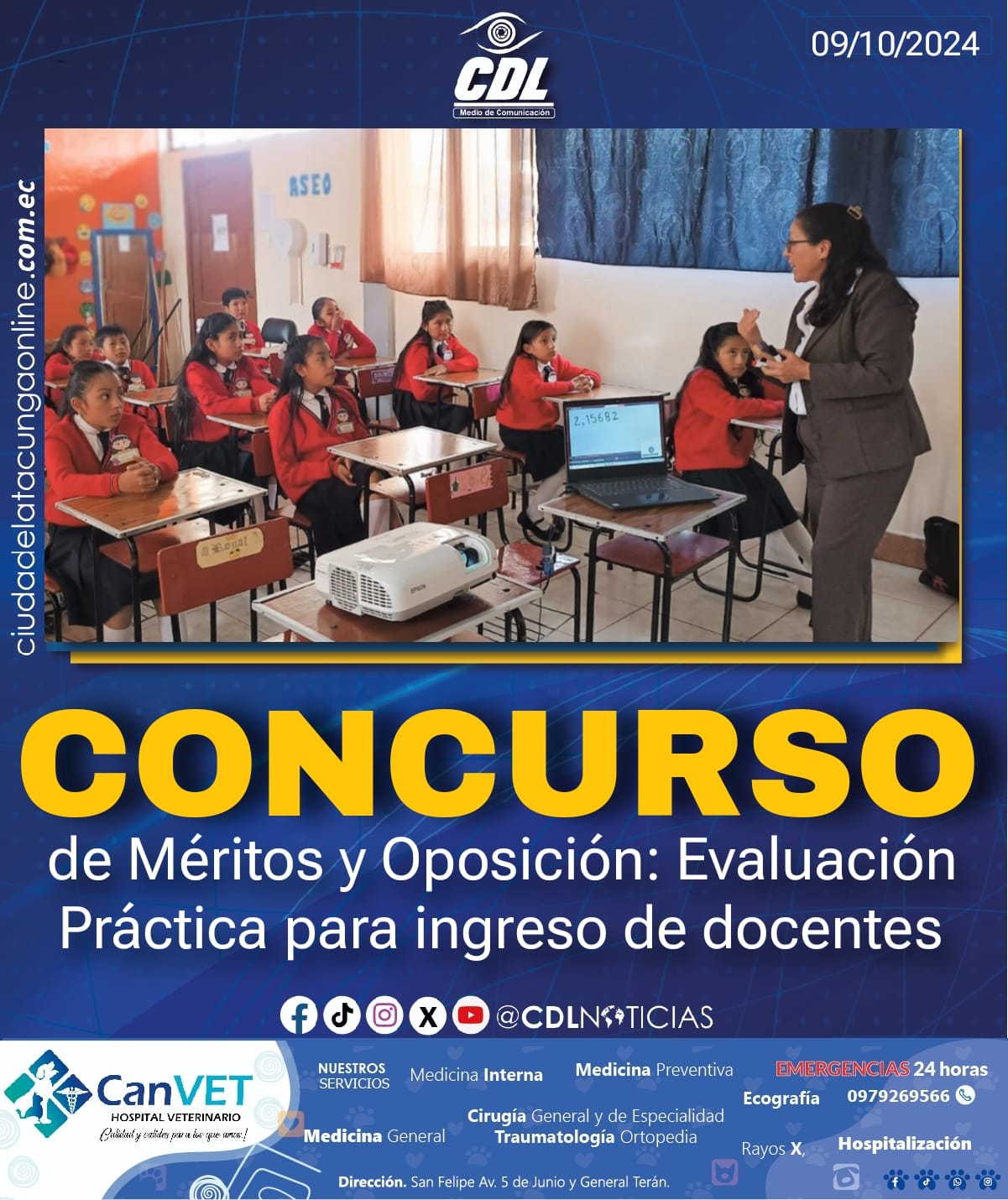 Concurso de Méritos y Oposición: Evaluación Práctica para ingreso de docentes