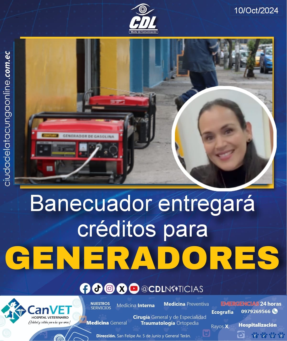 Banecuador entregará créditos para generadores