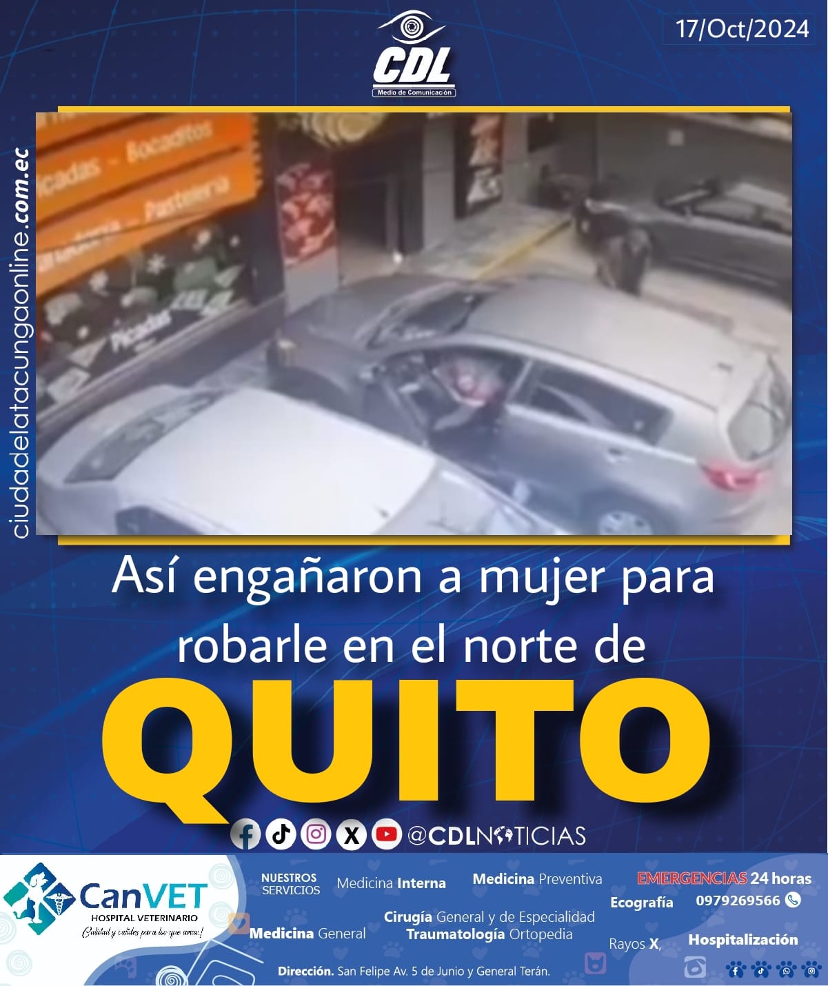 Así engañaron a mujer para robarle en el norte de Quito