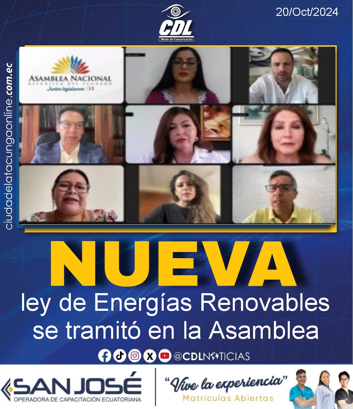 Nueva ley de Energías Renovables se tramitó en la Asamblea
