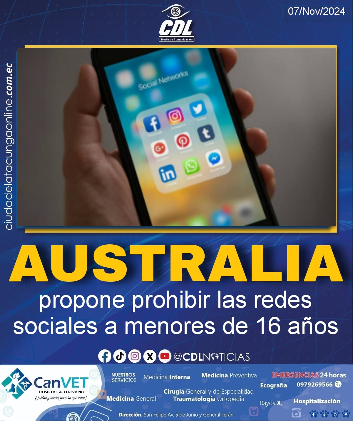 Australia propone prohibir las redes sociales a menores de 16 años