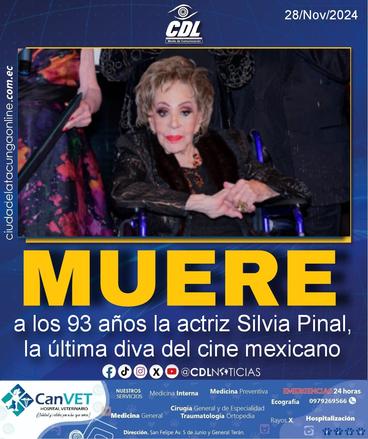 Muere a los 93 años la actriz Silvia Pinal, la última diva del cine mexicano