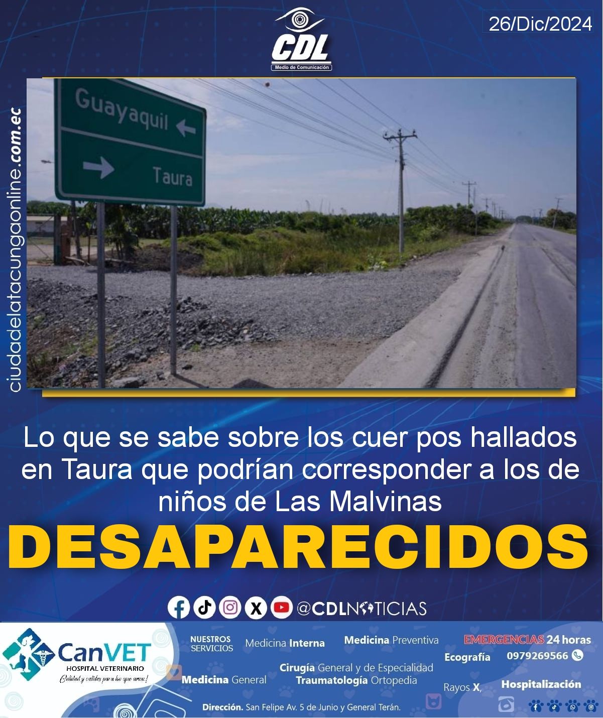 Lo que se sabe sobre los cuer pos hallados en Taura que podrían corresponder a los de niños de Las Malvinas desaparecidos