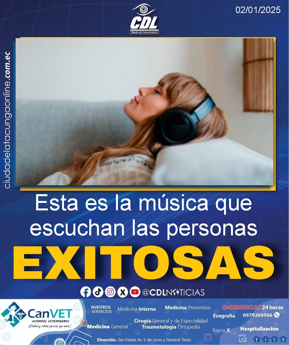 Esta es la música que escuchan las personas exitosas, según la Inteligencia Artificial