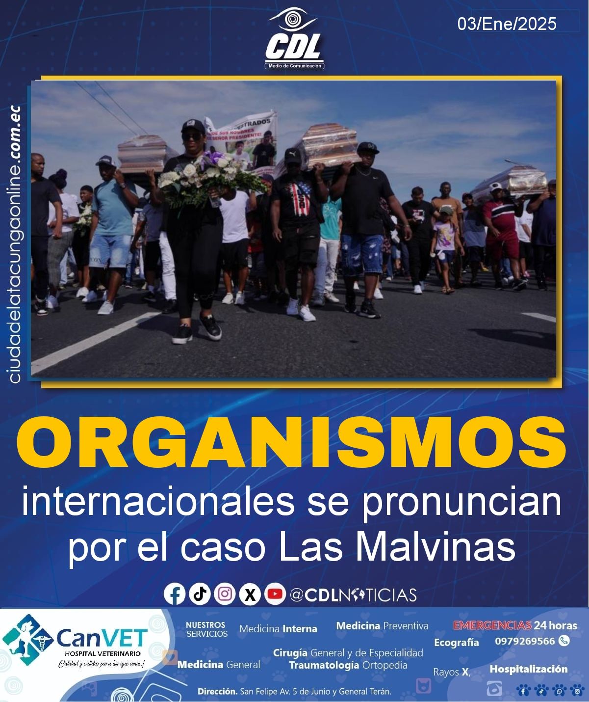 Organismos internacionales se pronuncian por el caso Las Malvinas