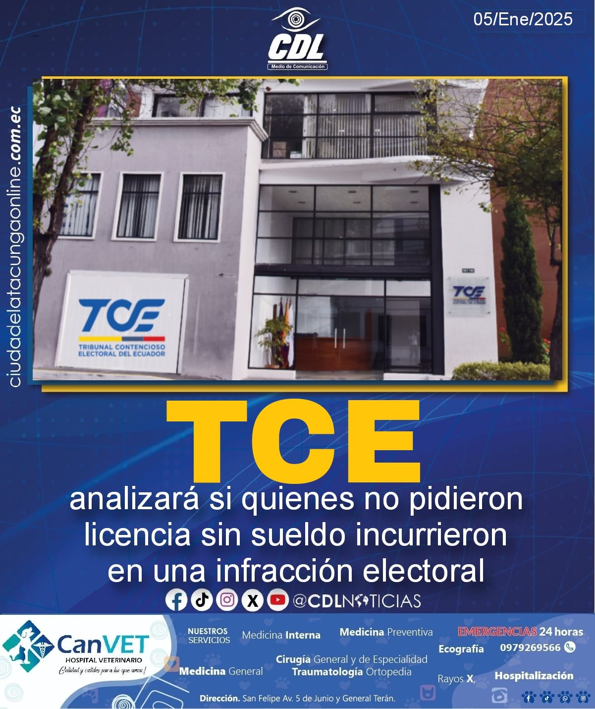 TCE analizará si quienes no pidieron licencia sin sueldo incurrieron en una infracción electoral