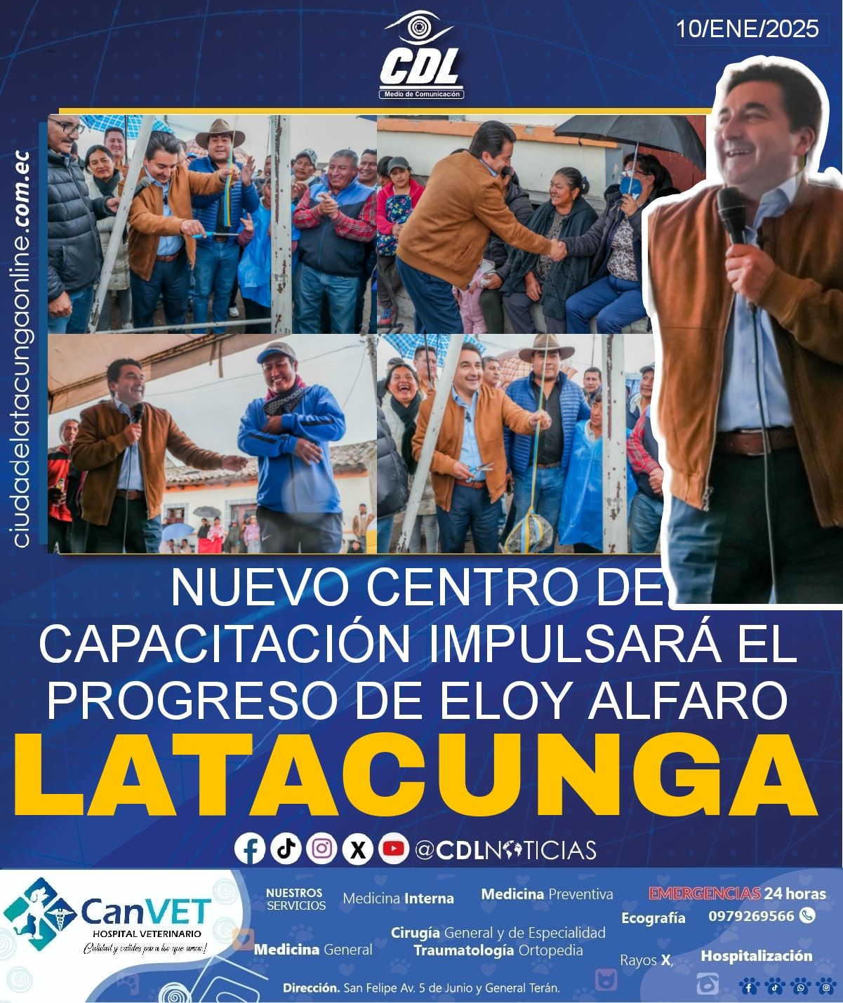NUEVO CENTRO DE CAPACITACIÓN IMPULSARÁ EL PROGRESO DE ELOY ALFARO LATACUNGA