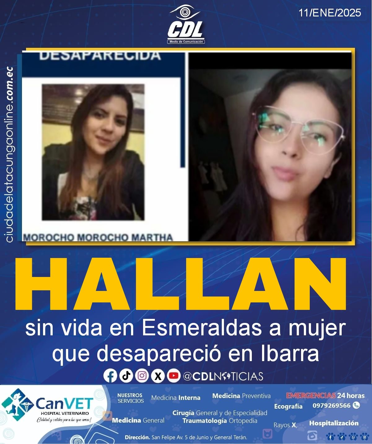 Hallan sin vida en Esmeraldas a mujer que desapareció en Ibarra: El pasajero no aparece