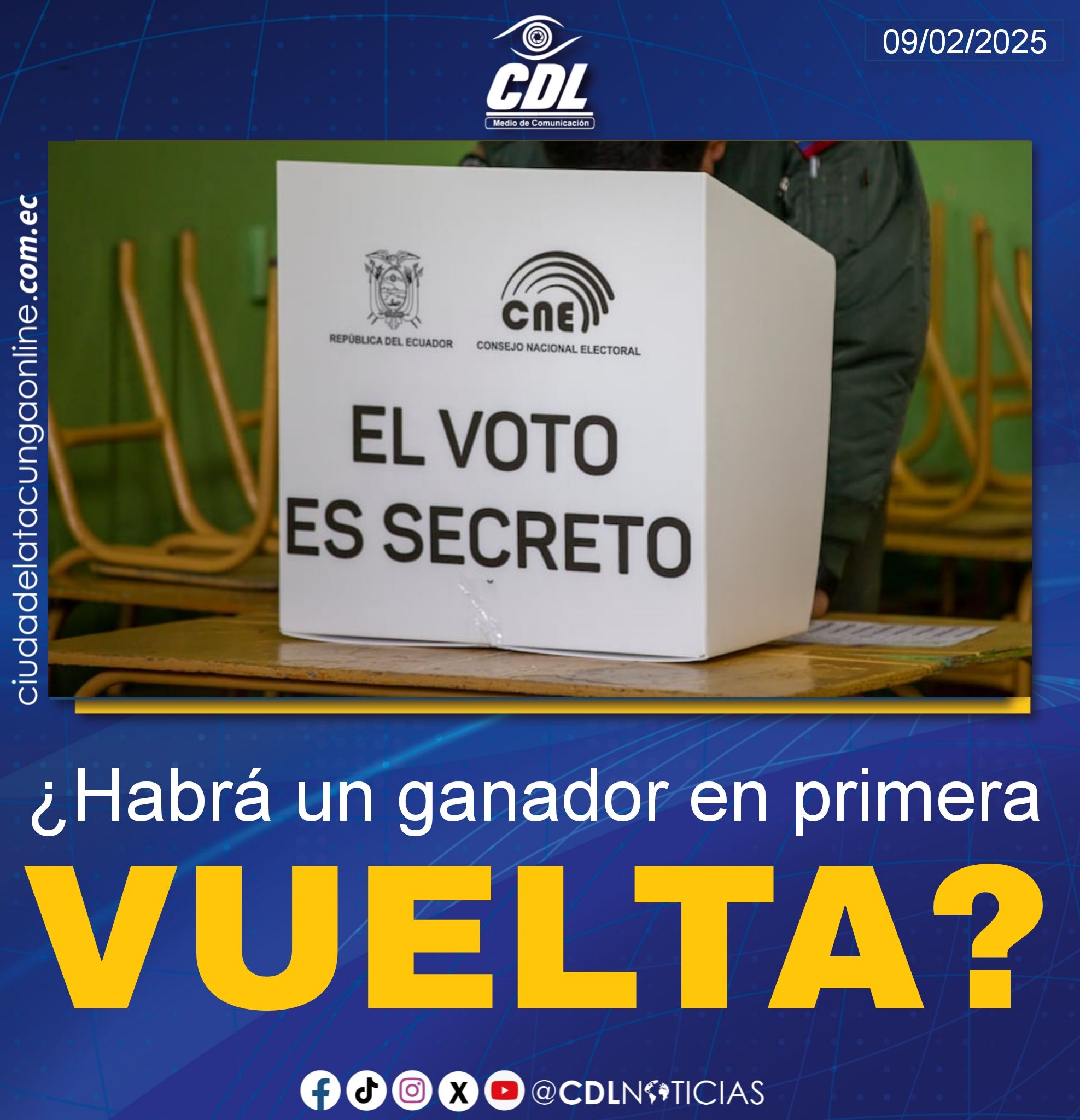 ¿Habrá un ganador en primera vuelta?