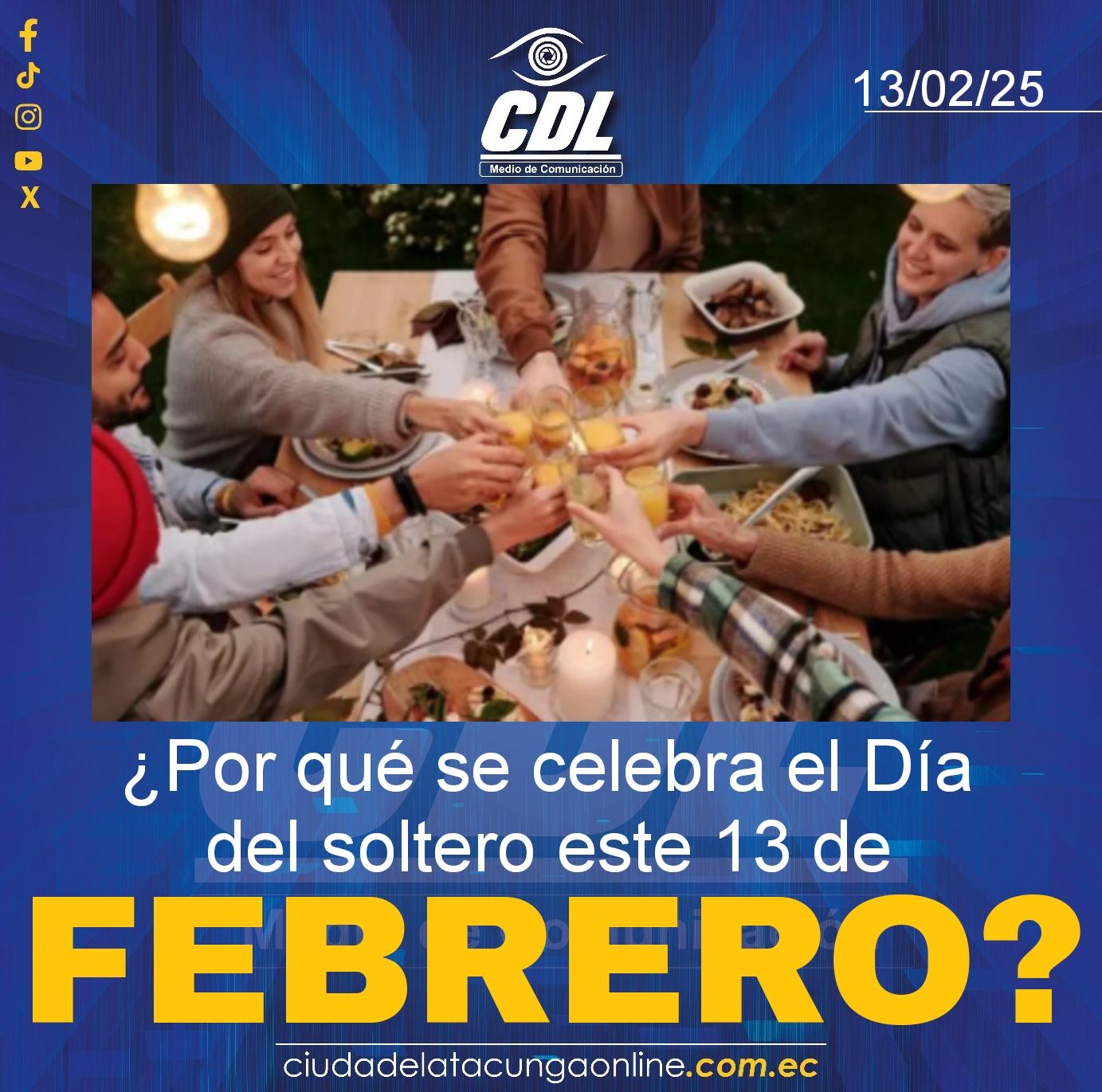 ¿Por qué se celebra el Día del soltero este 13 de febrero?