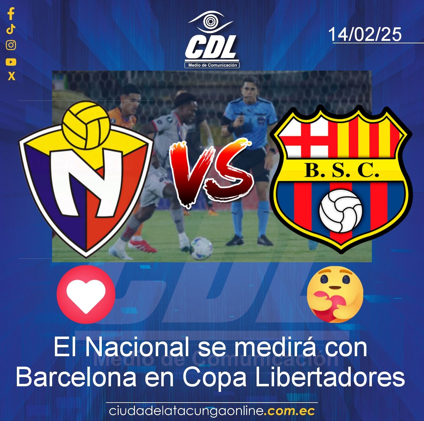 El Nacional supera a Blooming y se medirá con Barcelona en Copa Libertadores