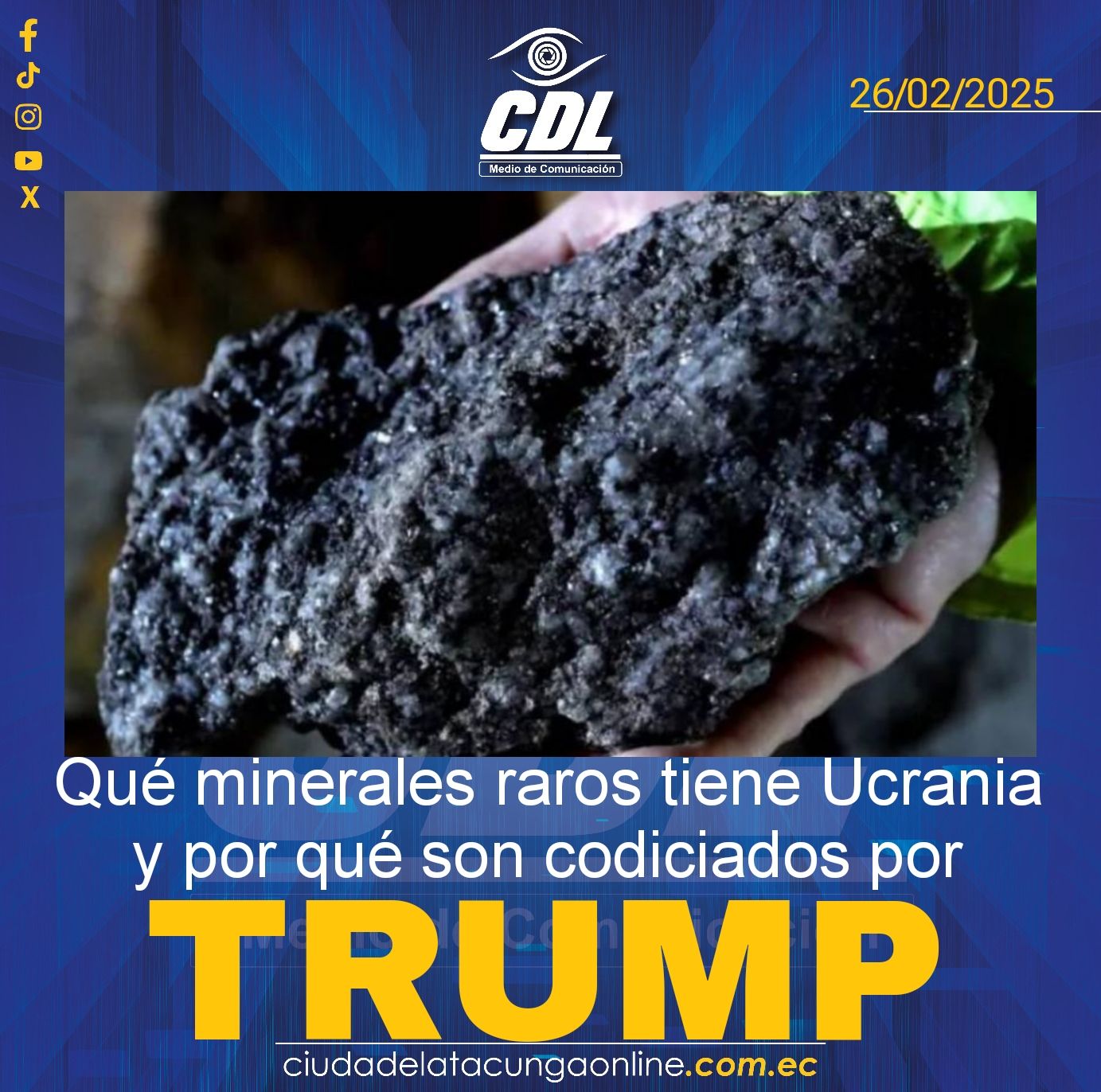 Qué minerales raros tiene Ucrania y por qué son codiciados por Trump