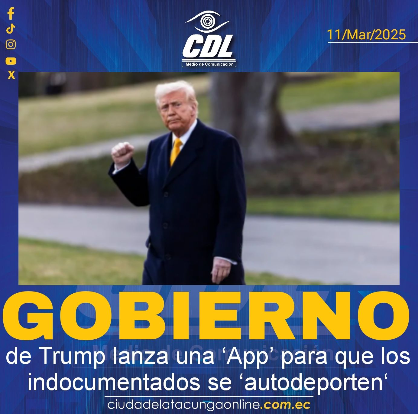 Gobierno de Trump lanza una ‘App’ para que los indocumentados se ‘autodeporten‘