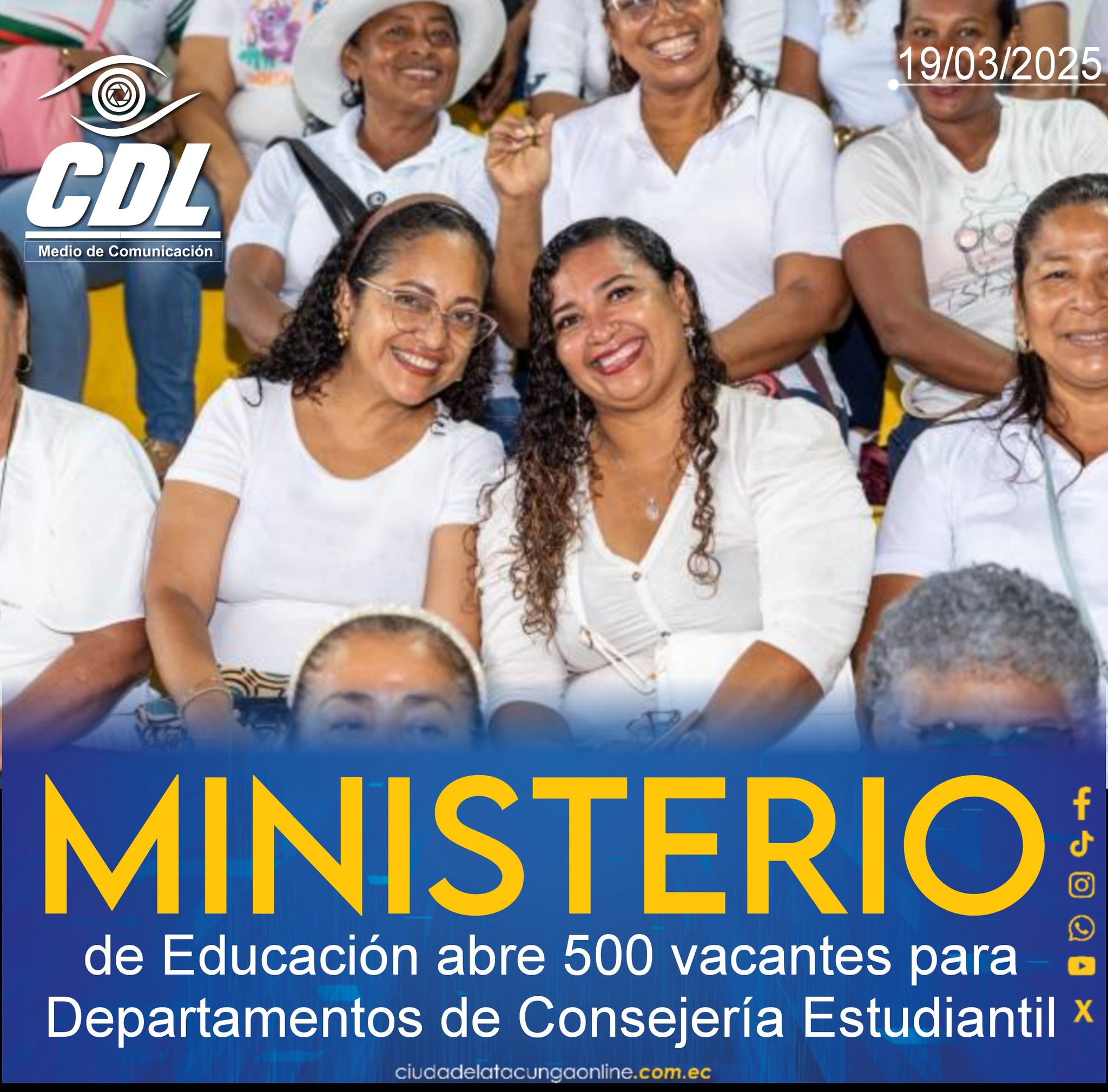 Oportunidad laboral: Ministerio de Educación abre 500 vacantes para Departamentos de Consejería Estudiantil