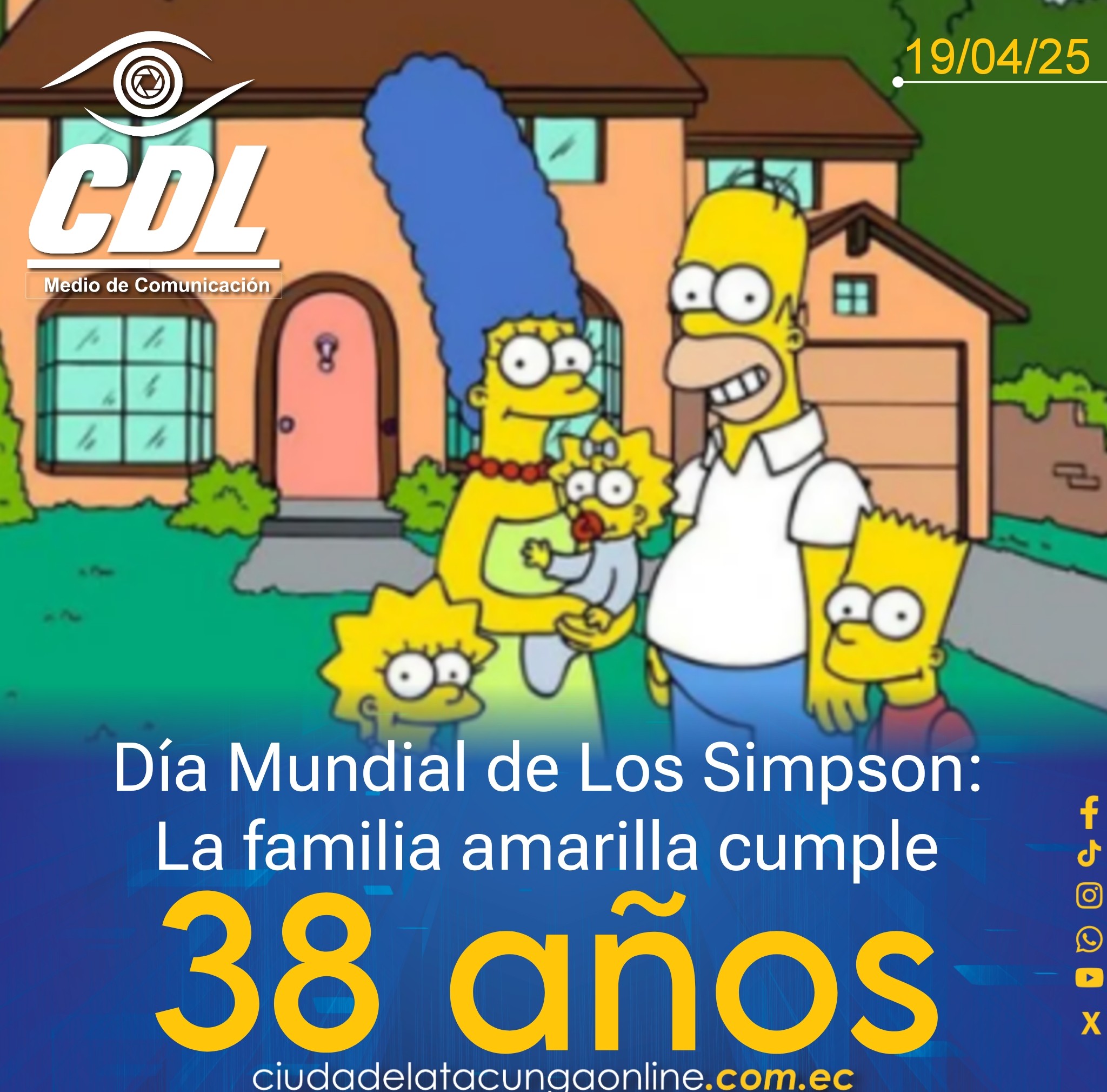 Día Mundial de Los Simpson: La familia amarilla cumple 38 años