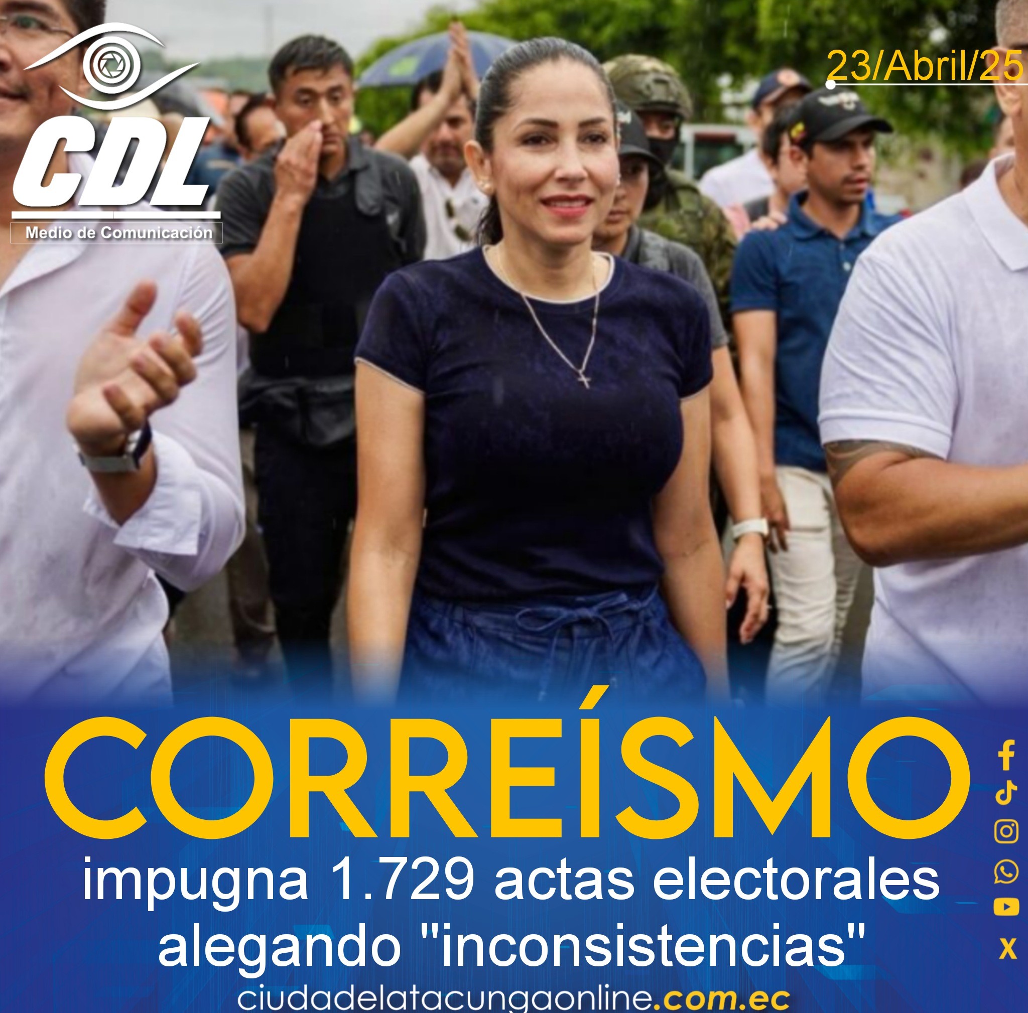 Correísmo impugna 1.729 actas electorales alegando «inconsistencias»