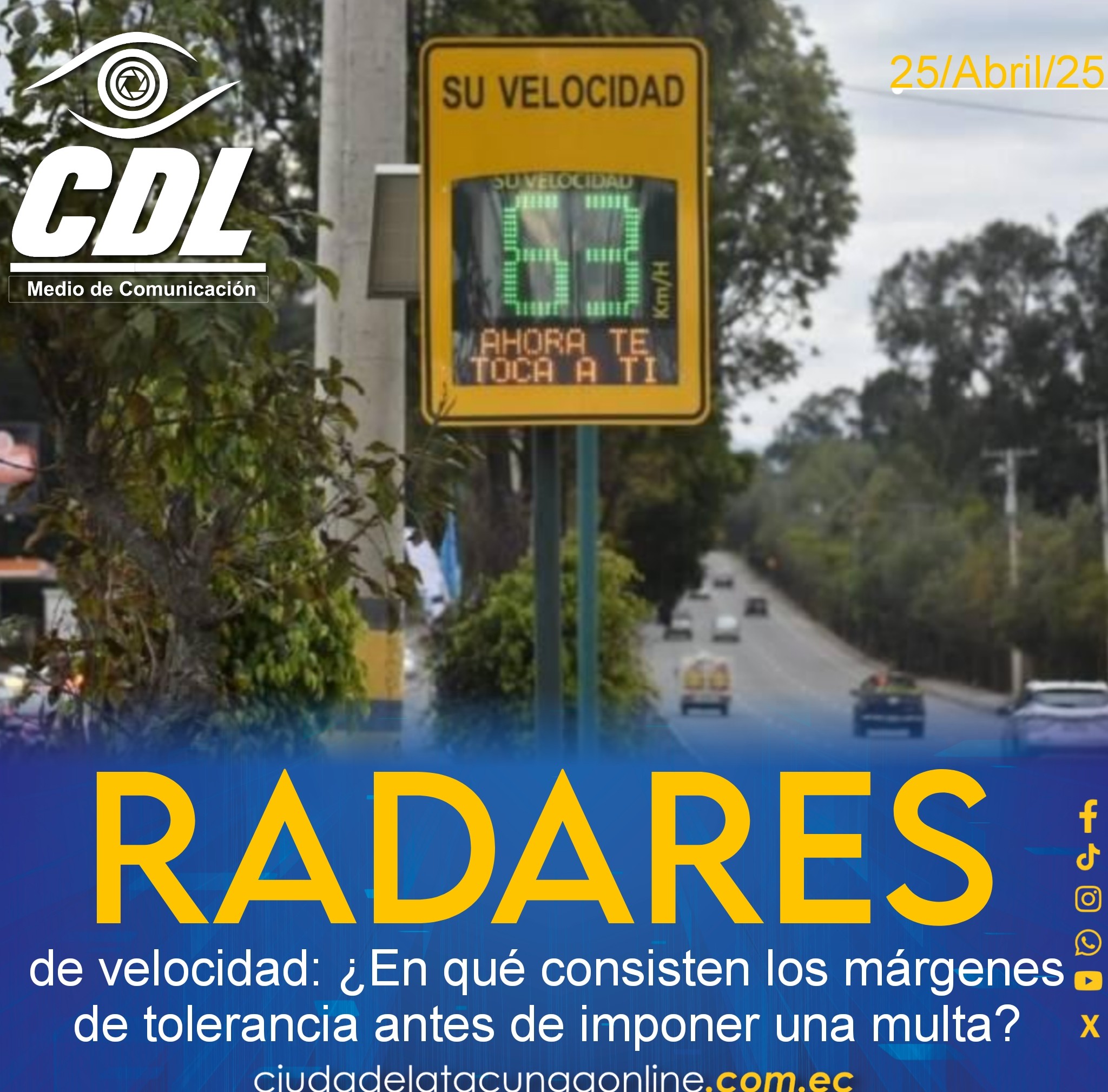 Radares de velocidad: ¿En qué consisten los márgenes de tolerancia antes de imponer una multa?