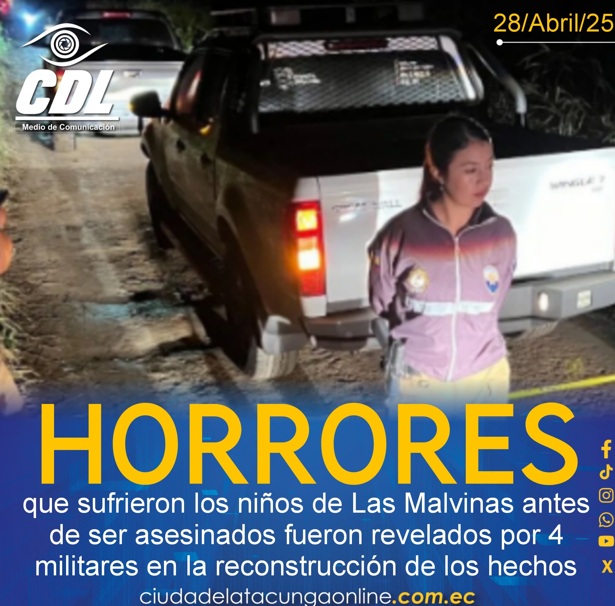 Los horrores que sufrieron los niños de Las Malvinas antes de ser asesinados fueron revelados por 4 militares en la reconstrucción de los hechos
