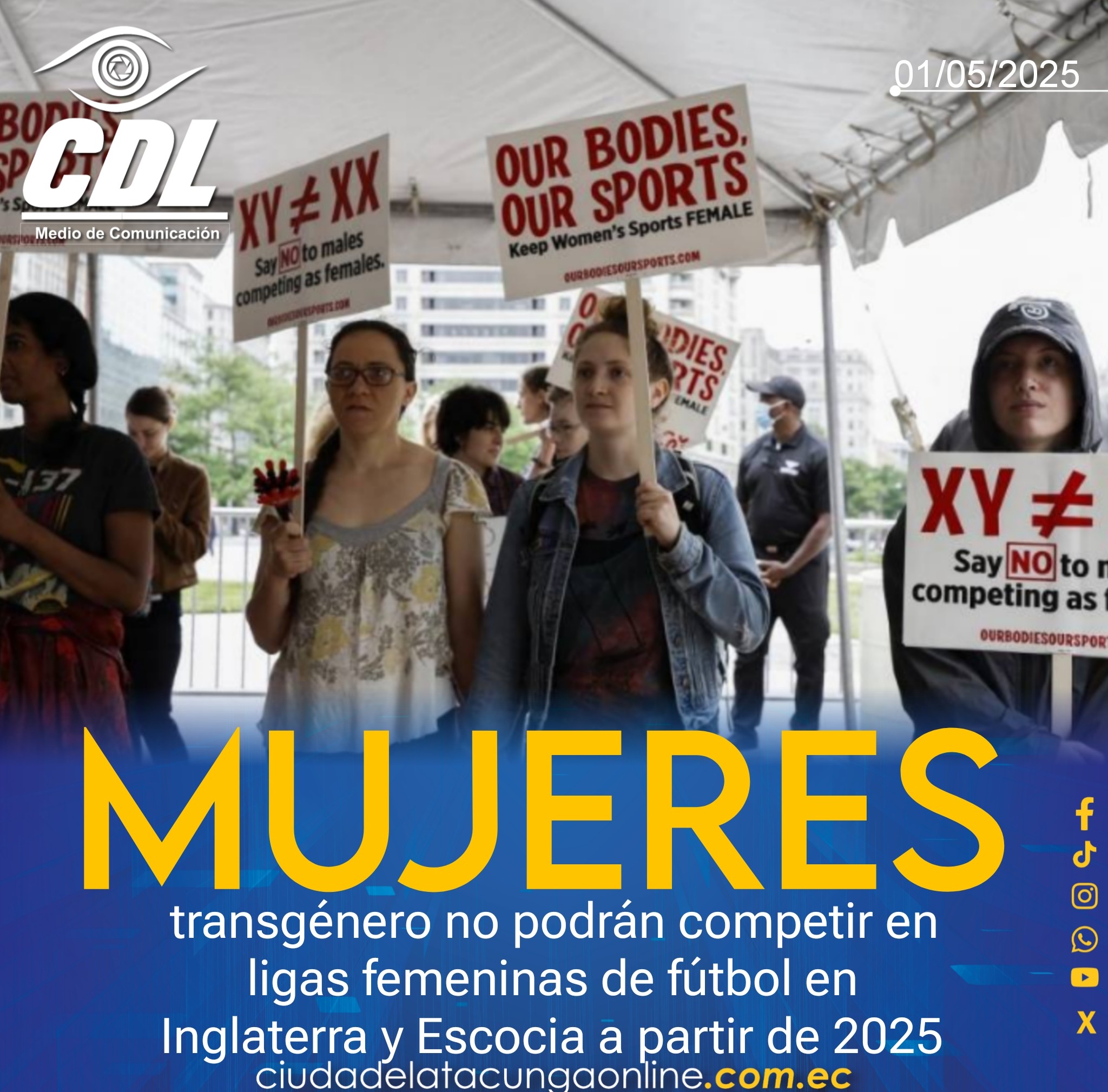 Las mujeres transgénero no podrán competir en ligas femeninas de fútbol en Inglaterra y Escocia a partir de 2025