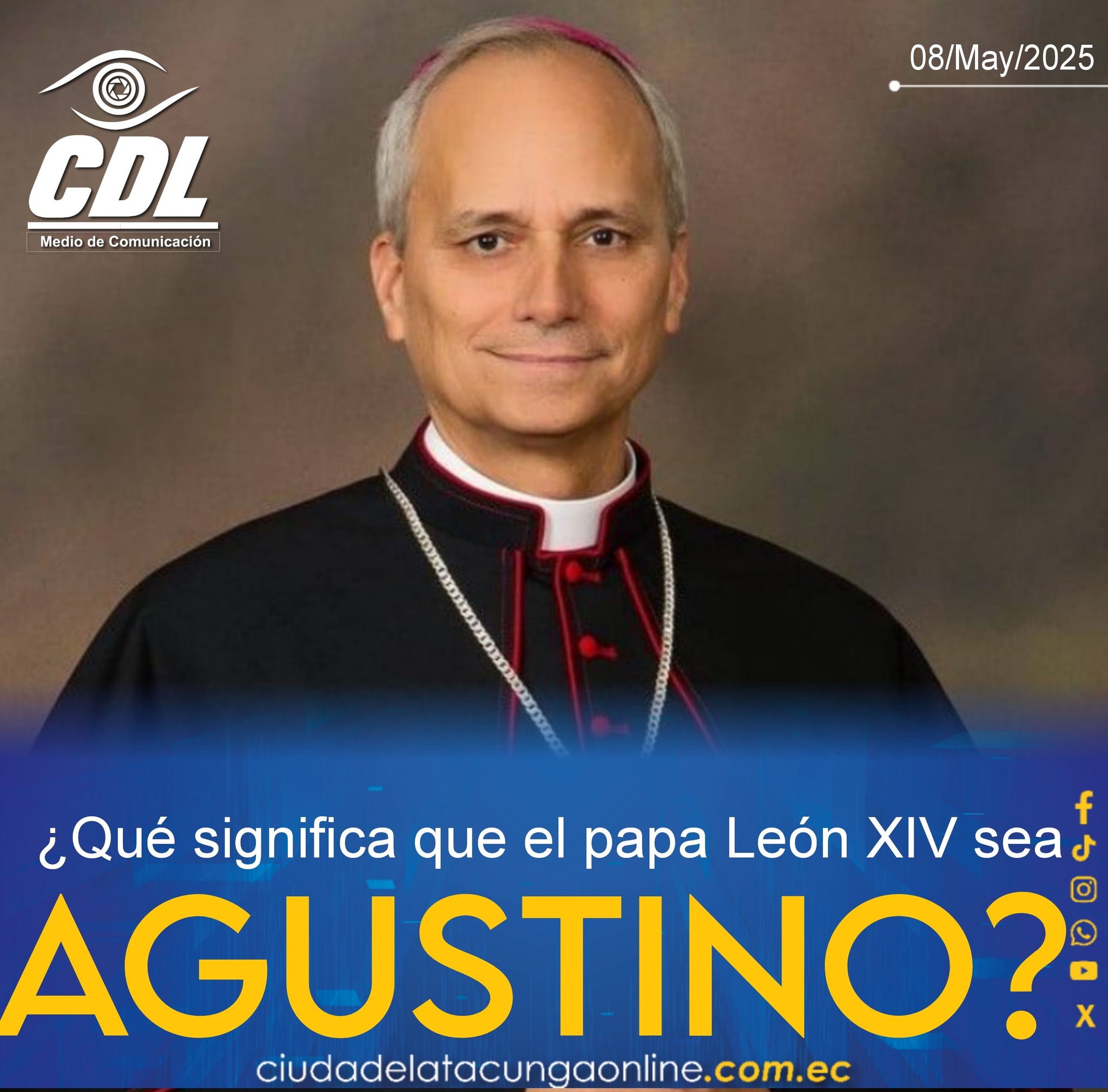 ¿Qué significa que el papa León XIV sea agustino?