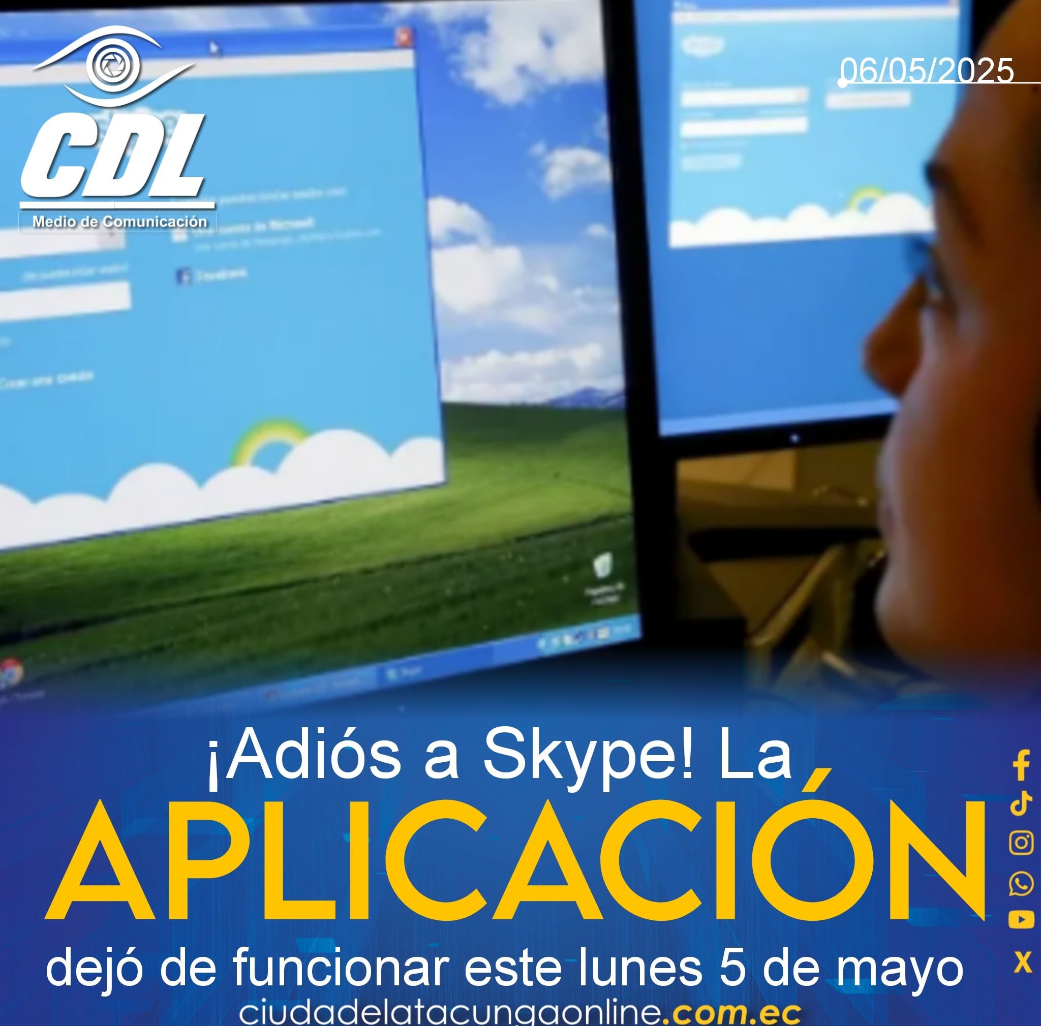 ¡Adiós a Skype! La aplicación dejó de funcionar este lunes 5 de mayo