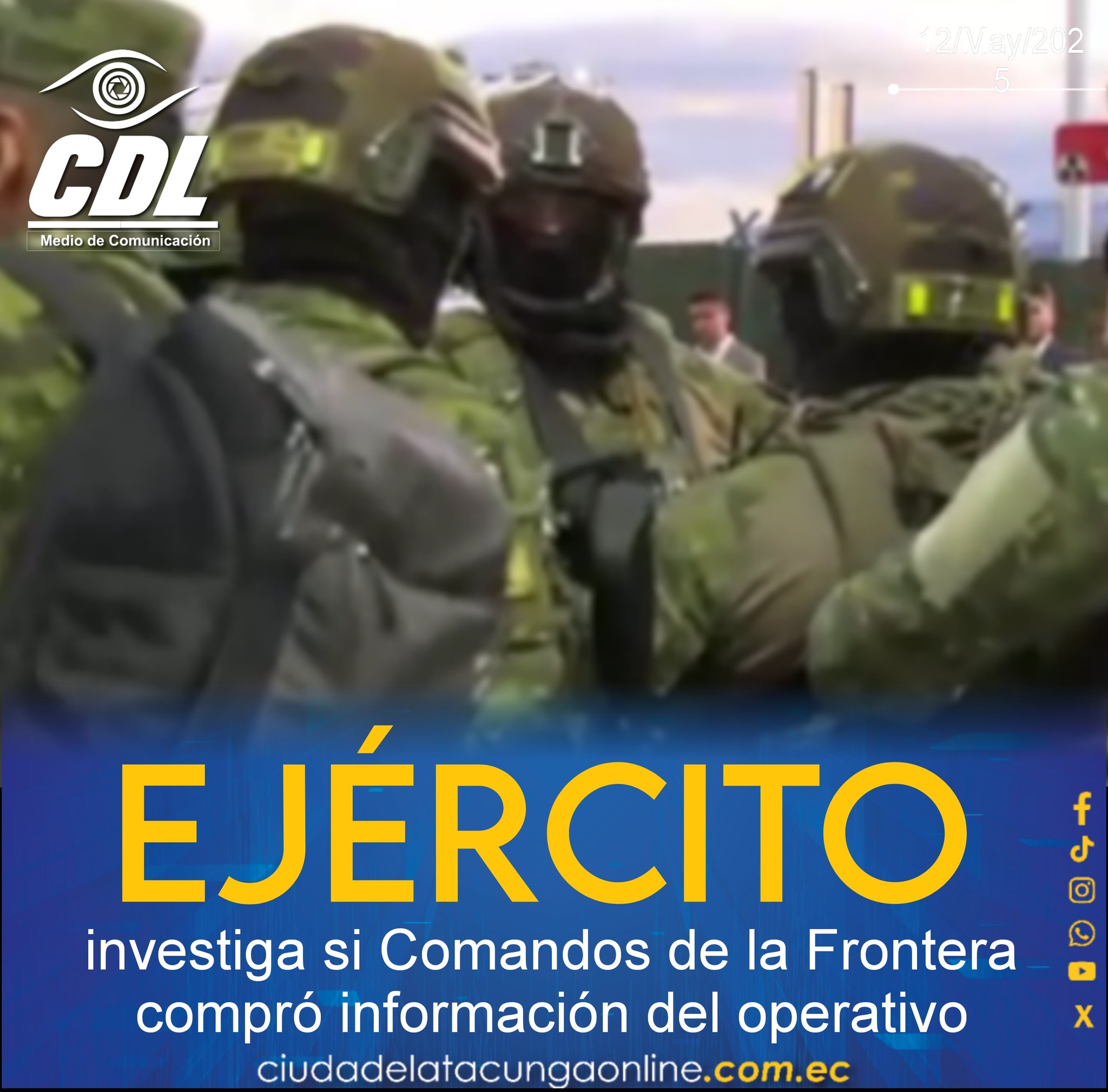 Militares asesinados | Ejército investiga si Comandos de la Frontera compró información del operativo