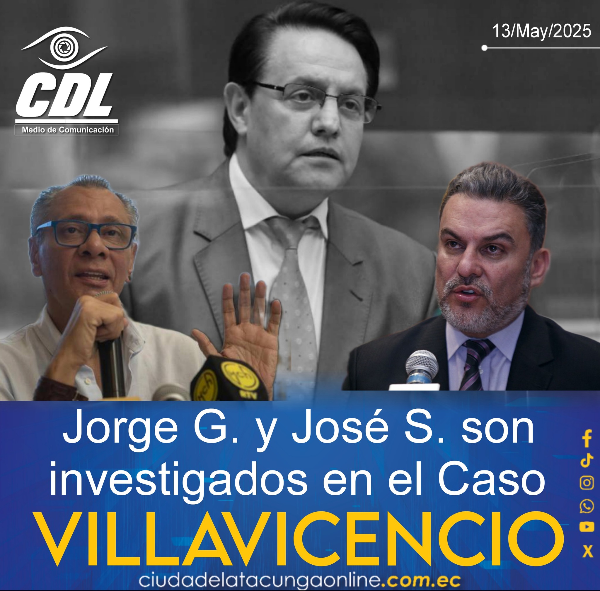 Jorge G. y José S. son investigados en el Caso Villavicencio