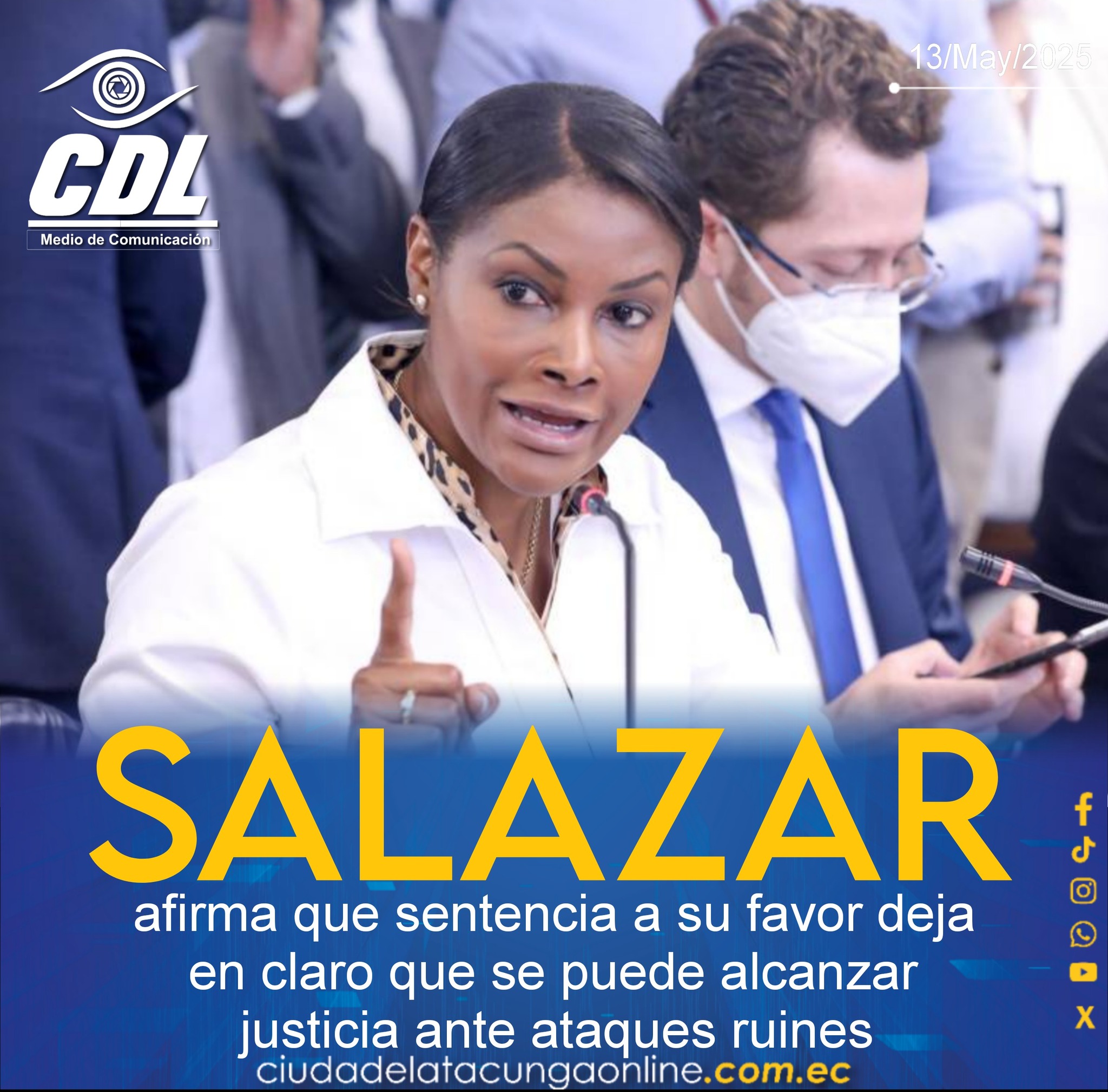 La fiscal Diana Salazar afirma que sentencia a su favor deja en claro que se puede alcanzar justicia ante ataques ruines
